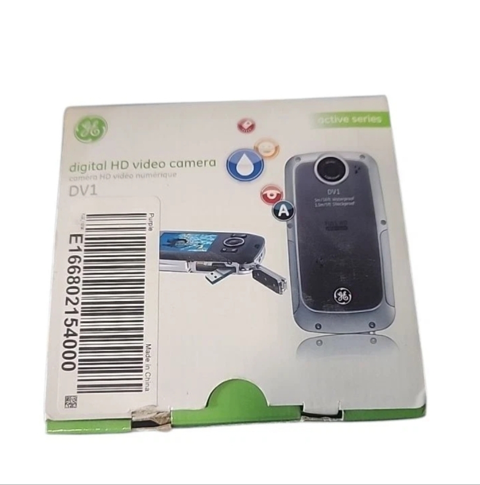 GE DV1 High Definition 1080p Camcorder  Camera Waterproof Digital